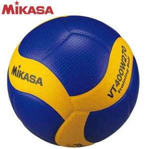 ミカサ MIKASA バレーボール VT400W270 トレーニング5号球重量4号サイズ トレーニングボール 人工皮革 4号球（中学検定サイズ）のサイズでありながら5号球（高校検定サイズ）の重さ