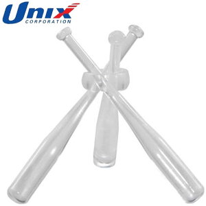 ユニックス UNIX 記念品 飾りバット/クリア (バットサイズ10cm) 野球用品 グッズ トレーニング ベースボール 野球 BX8750