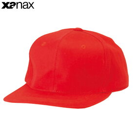 ザナックス 野球 帽子 メンズ レディース ベースボールキャップ BC-68F xanax レッド アメリカンアジャスト式 ウエアアクセサリー