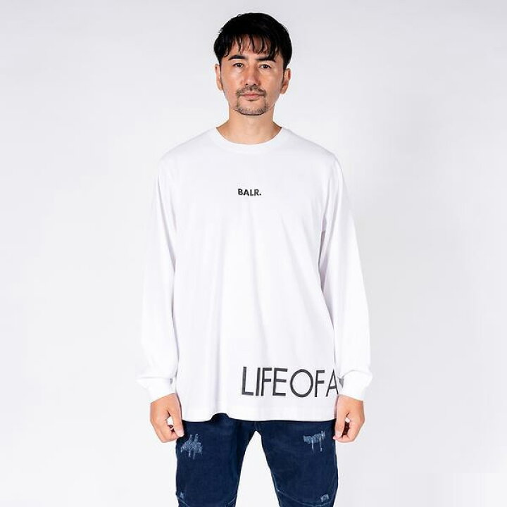 楽天市場】☆ボーラー 日本限定 BALR. ロンT 長袖 Tシャツ ブラック 