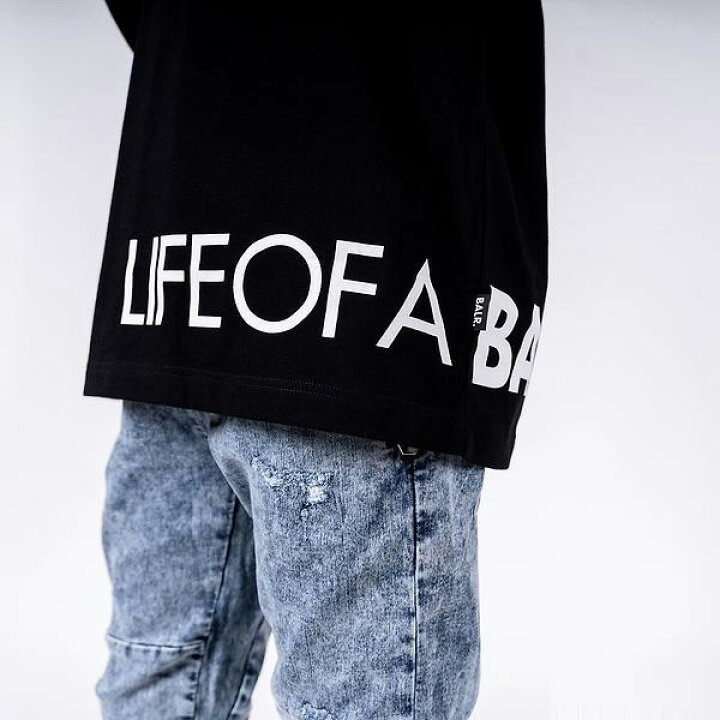 楽天市場】☆ボーラー 日本限定 BALR. ロンT 長袖 Tシャツ ブラック 