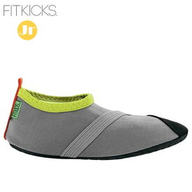 ネコポス フィットキックス ジュニア シューズ FITKICKS KIDS M GRAY KFK0222 17.0〜18.0cm オールラウンド 子供靴 スニーカー