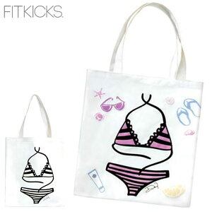 �l�R�|�X �t�B�b�g�L�b�N�X �g�[�g�o�b�N BRIGHT SIDE UVTOTE BIKINI KFK0503 ���z���ŐF���ς�� �J�W���A�� �A�E�g�h�A �G�R�o�b�N