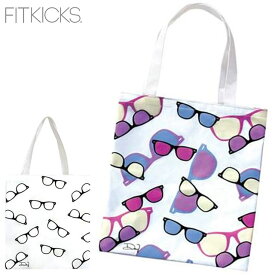 ネコポス フィットキックス トートバック BRIGHT SIDE UVTOTE SUNGLASS KFK0505 太陽光で色が変わる カジュアル アウトドア エコバック