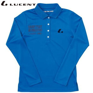 ネコポス ルーセント LUCENT ロングポロシャツ 長袖ポロシャツ W BL ロングスリーブ 長袖 トップス ウエア アパレル 服 吸汗速乾 レディース テニス XLP4927