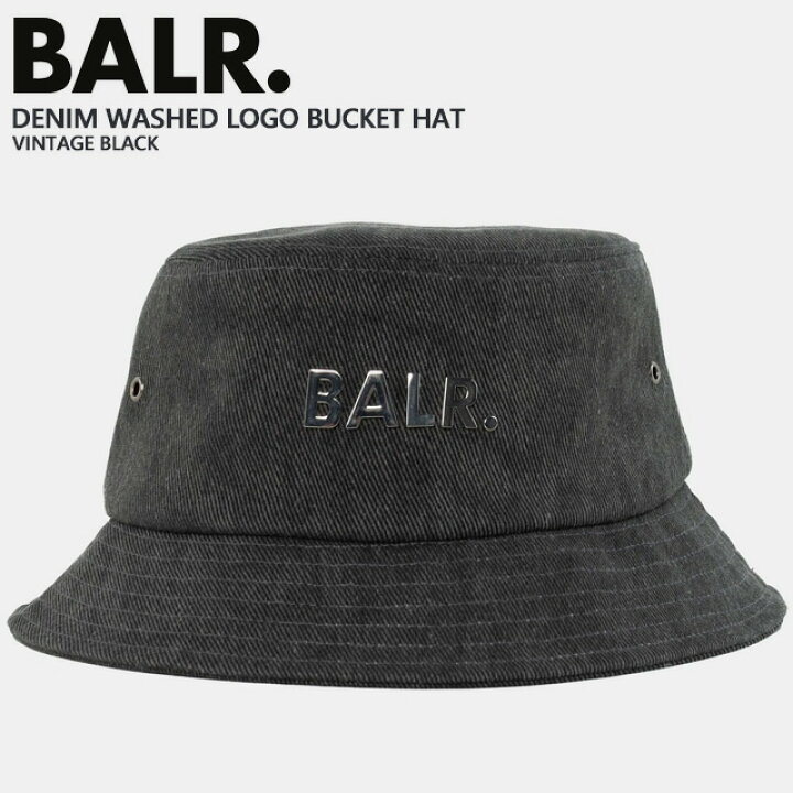 楽天市場】☆ネコポス ボーラー BALR. バケットハット デニム 