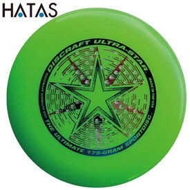 ハタ HATAS フライングディスク FRYINGDISC ULTRA STAR GRN 用品 用具 器具 アイテム グッズ フィットネス トレーニング 運動 健康 体育 マルチスポーツ 秦運動具工業 CJD001GN