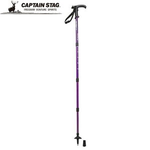 キャプテンスタッグ CAPTAIN STAG トレッキングポール トレッキングステッキTグリップ4段 PL 用品 用具 備品 小物 アイテム グッズ アクセサリー アウトドア キャンプ バーベキュー BBQ アクティ