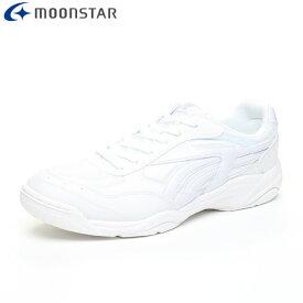 ムーンスター MOONSTAR グランドシューズ メンズ レディース ユニセックス ジュニア キッズ SCアスレチックS500 ホワイト/ホワイト 軽量 屈曲 耐久性 2E シューズ 靴 用品 用具 11221201