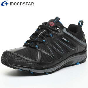 ムーンスター MOONSTAR アウトドアスニーカー メンズ SPLT SDM01 ブラック 4E 透湿防水 シューズ 靴 用品 用具 12321626