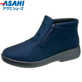 アサヒシューズ ブーツ トップドライTDY3912A ネイビーPB レディース 収納しやすいショートタイプ 靴 フットウェア 用品 用具 カジュアル ASAHI AF39120