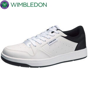 WIMBLEDON ウィンブルドン シューズ アサヒシューズ 050 ホワイト/ブラック メンズ レディース ユニセックス ローカットスニーカー 靴 フットウェア 用品 用具 スポーツ ASAHI KF74383