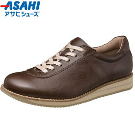 アサヒシューズ メディカルウォーク1645 レディース ブラウン AF16452 3E ウォーキングシューズ 内側ファスナー スニーカー 靴 女性用 国産 日本製