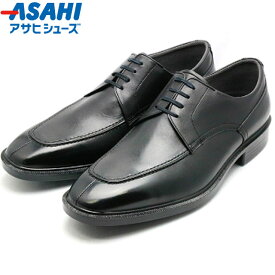 アサヒシューズ メンズ ビジネスシューズ 通勤快足 TK3308 ブラック AM33081 3E 外羽根デザイン ゴアテックス 防水 紳士靴 男性用 日本製 国産