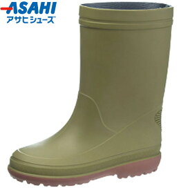 アサヒシューズ レインブーツ R304 オリーブ ジュニア キッズ 日本製 長靴 子供靴 フットウェア 用品 用具 ASAHI KL38913