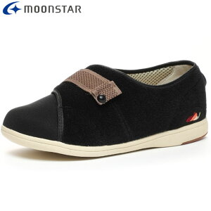 ムーンスター MOONSTAR リハビリシューズ メンズ レディース ユニセックス PASTEL405 ブラック 4E 軽量 つまずき防止 シューズ 靴 用品 用具 11411996