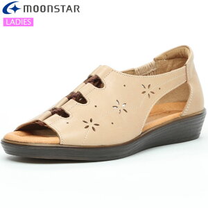 (��)3 ���[���X�^�[ MOONSTAR �R���t�H�[�g�T���_�� ���f�B�[�X SPORTH SP5941 �x�[�W�� ���[���X�^�[�X�|���X �\�t�g���U�[ �V���[�Y �C �p�i �p�� 42324568