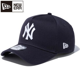 ニューエラ NEW ERA キャップ アジャスタブル 9FORTY A-Frame ニューヨーク・ヤンキース ネイビー × ホワイト 帽子 CAP スナップバック 定番アイテム メンズ レディース ユニセックス 小物 グッズ ウエアアクセサリー 13552090