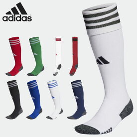◆◇ネコポス アディダス サッカー アクセサリー ADI 23 ソックス adidas Z8331 ストッキング ひざ丈 左右独立設計 リブ仕上げの履き口
