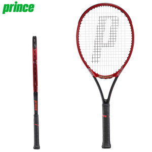 プリンス テニス ラケット 硬式 ビースト ディービー 100 (300g) prince 7TJ154 ビーストレッドxブラック 27インチ フレームのみ(ストリング張上げ無し) 衝撃・振動減衰機能をラケットに標準装備