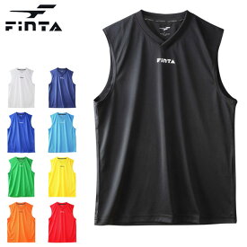 ネコポス フィンタ スポーツウエア ノースリーブメッシュインナーシャツ FINTA FTW7033 タンクトップ アンダーシャツ 全9色 サッカー フットサル トレーニングウエア