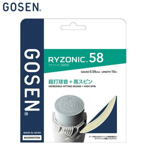 lR|X S[Z oh~g PbgANZT[ Kbg RYZONIC58 zCg GOSEN BSRY58WH Q[W0.58mm DꂽϖՐƃeVێ CpNgɊmȔ {