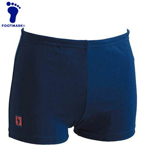 ネコポス フットマーク FOOTMARK 水泳 ひもなし 男子スクール水着 ハイゲージ 132161 110〜150cm 股下5.5cm UVカット スイミング プール 学校 小学生 子供 キッズ ジュニア 日本製