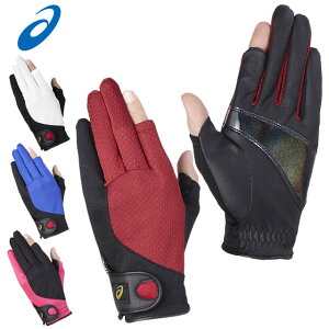 アシックス グラウンドゴルフ メンズ レディース 磁石付きグローブ 3283A228 手袋 両手用 asics