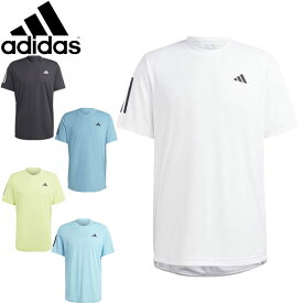 ネコポス アディダス adidas Tシャツ クラブ スリーストライプス テニス 半袖Tシャツ 半袖 ショートスリーブ トップス ウエア アパレル 服 吸湿性に優れたTシャツ メンズ テニス MLE72