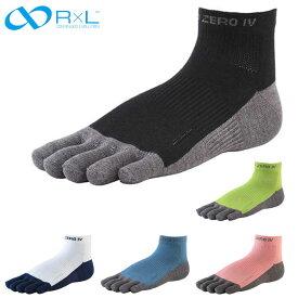 ☆ネコポス アールエルソックス スポーツアクセサリー メンズ レディース TYPE-ZERO IV ソックス RNS5005 R×L SOCKS 靴下 超立体素足感覚 ランニング ウォーキング 陸上 マルチスポーツ 男女兼用