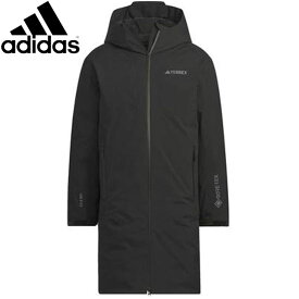 アディダス adidas ジャケット GORE-TEX 2L COLD. RDY グースダウンパーカー アウター 上着 ジャンパー ウエア アパレル 服 防水タウンジャケット レギュラーフィット フルジップ ファンネルネック メンズ アウトドア HBR67