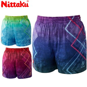 ネコポス ニッタク Nittaku ハーフパンツ ブライトネオンショーツ ショートパンツ 半ズボン 短パン ボトムス ウエア アパレル 服輝きを放つブライトシリーズ メンズ レディース ユニセックス
