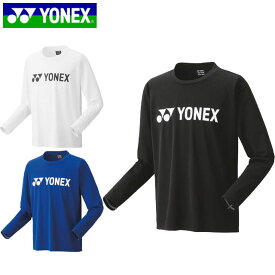 ネコポス ヨネックス YONEX ロングTシャツ ユニロングスリーブTシャツ ロンT 長袖 ロングスリーブ トップス ウエア アパレル 服 ベリークール 再生ポリエステル UV カット 吸汗速乾 制電 メンズ レディース ユニセックス テニス 16802