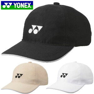ヨネックス YONEX キャップ 帽子 CAP ユニメッシュキャップ 再生ポリエステル UVカット 吸汗速乾 メンズ レディース ユニセックス 小物 グッズ ウエアアクセサリー テニス 40106