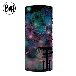 ☆ ネコポス バフ スポーツアクセサリー メンズ レディース ORIGINAL HANABI Buff 593801 ネックウォーマー ネックウエア 日本伝統の花火をモチーフ 通年通して使える ランニング レジャー アウトド