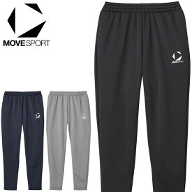デサント ムーブスポーツ トレーニングパンツ スウェットパンツ ロング 軽量裏毛 ワンポイント 吸汗速乾 ストレッチ シンプル スポーツカジュアル 運動 チーム 移動 トレーニング 部活 クーリング ポケット ST5SPZT2M ブラック ネイビー 送料無料