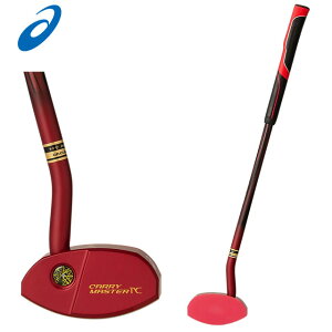 (☆)42 アシックス グラウンドゴルフ クラブ GG キャリマスターTC asics 3283A106 ツインカーブシャフトモデル 打撃時のインパクト音を抑えるので静かな打音を実現 日本製 メンズ レディース 男女