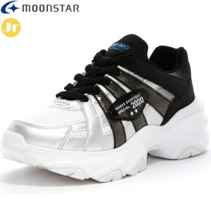 ムーンスター MOONSTAR ガールズシューズ ジュニア キッズ NI-MO NM J138 Awesome ATZK ブラック ニーモ かわいく オシャレ スタイルアップ見せ ブロケットコアコーデ スポーティー ジョグタイプ ダン