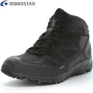 ムーンスター MOONSTAR カジュアルアウトドアスニーカー メンズ レディース ユニセックス SPLT SDM10 ブラック 透湿防水テクノロジー トレッキング キャンプ アスレチック ウォーキング タウンユ