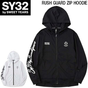 SY32 by SWEET YEARS bVK[h WbvAbv t[fB[ p[J[ RUSH GUARD ZIP HOODIE CURSIVE 15039  t[hp[J[ v[ C s W[ fC[ JWA AEghA Lv R 