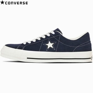 コンバース CONVERSE スニーカー メンズ レディース ユニセックス ONE STAR SUEDE ネイビー ワンスター スエード ベーシックモデル クラシック シンプルなカラーリング 8ミリ幅のコットンのシュー