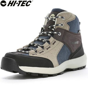 ハイテック HI-TEC トレッキングシューズ メンズ レディース ユニセックス HT HK044 AORAKI TREK WP ネイビー/スプラウト アオラギシリーズ 足首をしっかりホールド 低山 日帰りピストンハイク 軽登