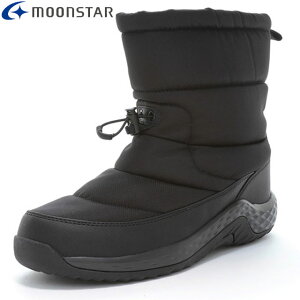 ���[���X�^�[ MOONSTAR �u�[�c �����Y SPLT FGM104 �u���b�N �E�B���^�[�u�[�c �t�@���N�V�����O���b�v ���C�h�݌v �R�ۖh�L �h���݌v 4cm 4���Ԗh�� �K���X�h���\�[�� 4E �V���[�Y �C 13662966