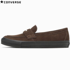 �R���o�[�X CONVERSE �V���[�Y �����Y ���f�B�[�X ���j�Z�b�N�X ALL STAR COINLOAFER SU �I�[���X�^�[ �R�C�����[�t�@�[ �_�[�N�u���E��/�u���b�N �p�^�[���A�����W���f�� �v���b�s�[�X�^�C�� �ё���