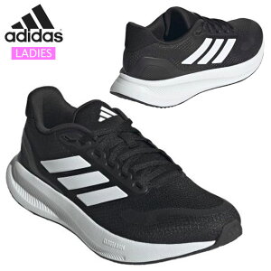 �A�f�B�_�X �����Y ���f�B�[�X �����j���O�V���[�Y IE0556 �����t�@���R�� 5 ���C�h �u���b�N/�z���C�g �^���C �g���[�j���O �X�|�[�c�V���[�Y �X�j�[�J�[ �ʊw ���� adidas RUNFALCON