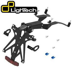 �y�����݌Ɂz LighTech - �A�W���X�^�u�� �i���o�[ �v���[�g �z���_�[ CB1000R '18-20 �t�F���_�[���X�L�b�g �z���_