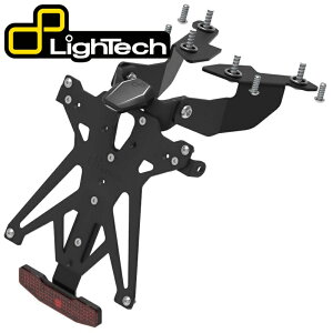 �y�����݌Ɂz LighTech - �A�W���X�^�u�� �i���o�[ �v���[�g �z���_�[ SV650 '16-22 / X '18-22 �t�F���_�[���X�L�b�g ���}�n