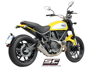 y݌Ɂz SC-PROJECT - RjbN XbvITCT[ (obtt) SCRAMBLER 800 '15-20 hDJeB TCT[