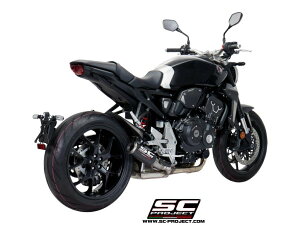 �y���K�A���㗝�X�z SC-PROJECT - CR-T �X���b�v�I���T�C�����T�[ & �t���`�^�������N�p�C�v CB1000R '18-20 SC�v���W�F�N�g �z���_ �T�C�����T�[
