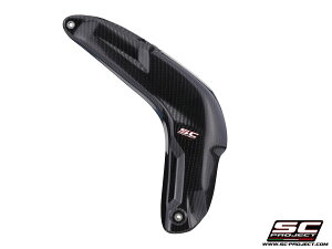 �y�����݌Ɂz SC-PROJECT - �����N�p�C�v�p �J�[�{���v���e�N�V�����J�o�[ CBR600RR '21-26 SC�v���W�F�N�g �z���_ CBR600RR �Ԍ��Ή�